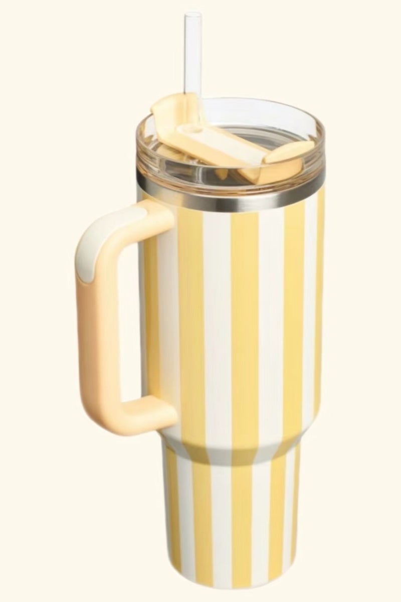 STANLEY Quencher H2.0 Tumbler with Handle and Straw 40 oz Flowstate 3 Position Lid Cup Holder Compatible for Travel Insulated Stainless Steel Cup - Image 2