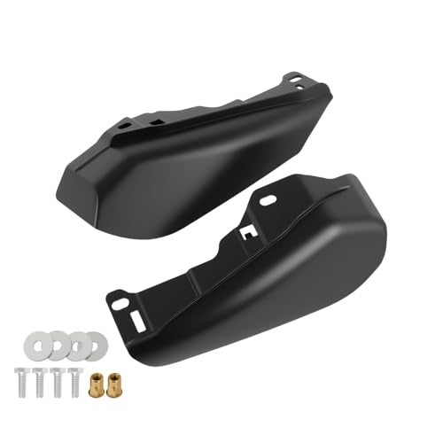 PIKPOP Mid Frame Air Deflector for Harley Davidson 20092025 Motorcycle Heat Deflectors Shields for Harley Touring Street Glide Road Glide Electra Glide Road King Ultra Limited Tri Glide CVO Matte Black - Image 1