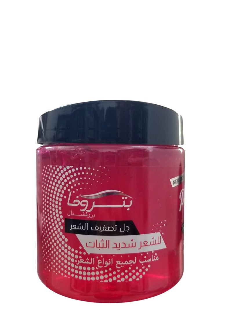 Petrova High Hold Styling Gel Suitable for All Hair Types 800ML - Image 1