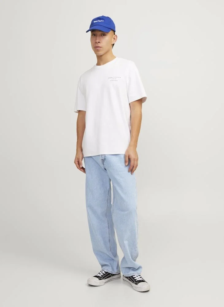جاك اند جونز Jjieddie Stright Fit Jeans