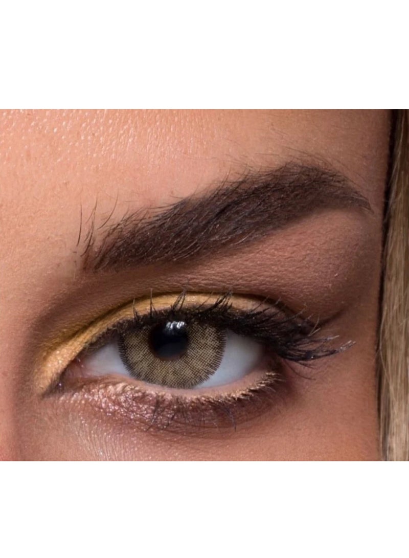 أنستازيا عدسات لاصقة بلون اديكت كريما لمدة 6 أشهر - Image 2