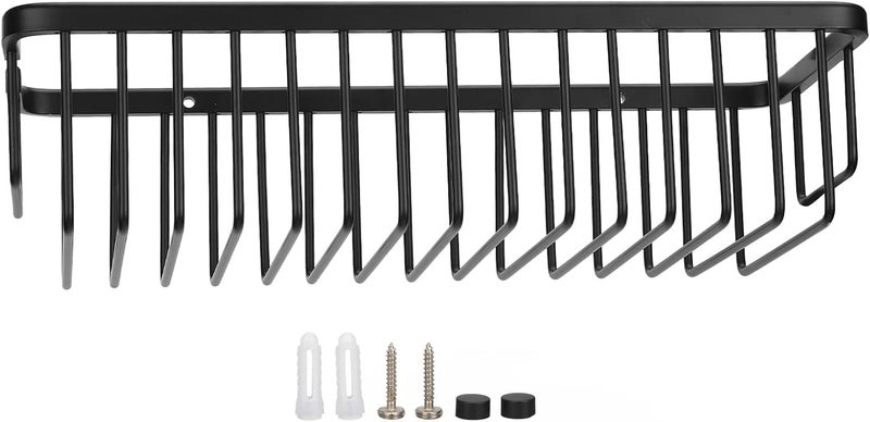 Wall Storage Rack, Metal Hanging Storage Basket, Large Capacity with Proof Space Aluminum, Deepened Mesh Basket for Bathroom Beauty Salon Spa - Image 1