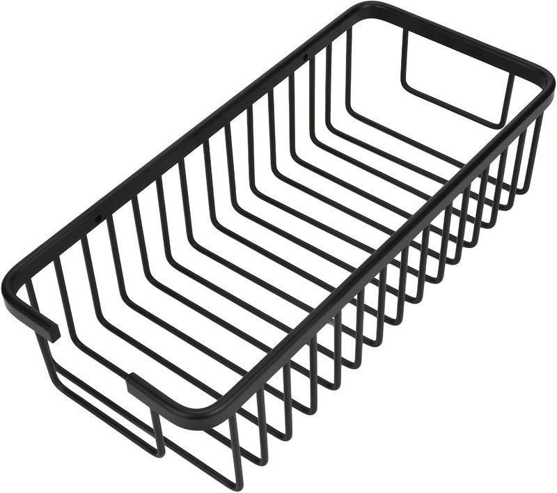 Wall Storage Rack, Metal Hanging Storage Basket, Large Capacity with Proof Space Aluminum, Deepened Mesh Basket for Bathroom Beauty Salon Spa - Image 3