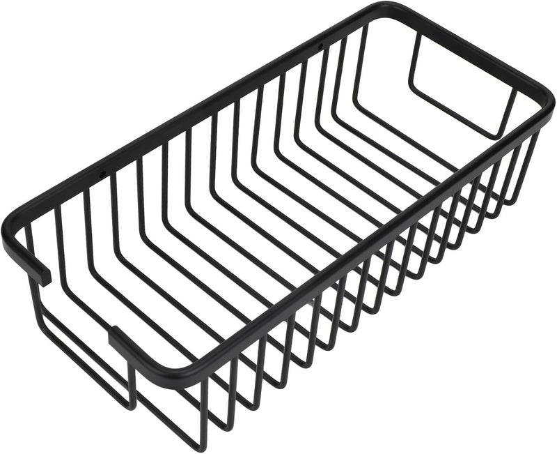Wall Storage Rack, Metal Hanging Storage Basket, Large Capacity with Proof Space Aluminum, Deepened Mesh Basket for Bathroom Beauty Salon Spa - Image 5