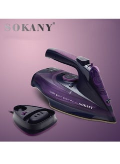 sokany Cordless Steam Iron with Non-Stick Soleplate/Self Clean Function  - Image 1