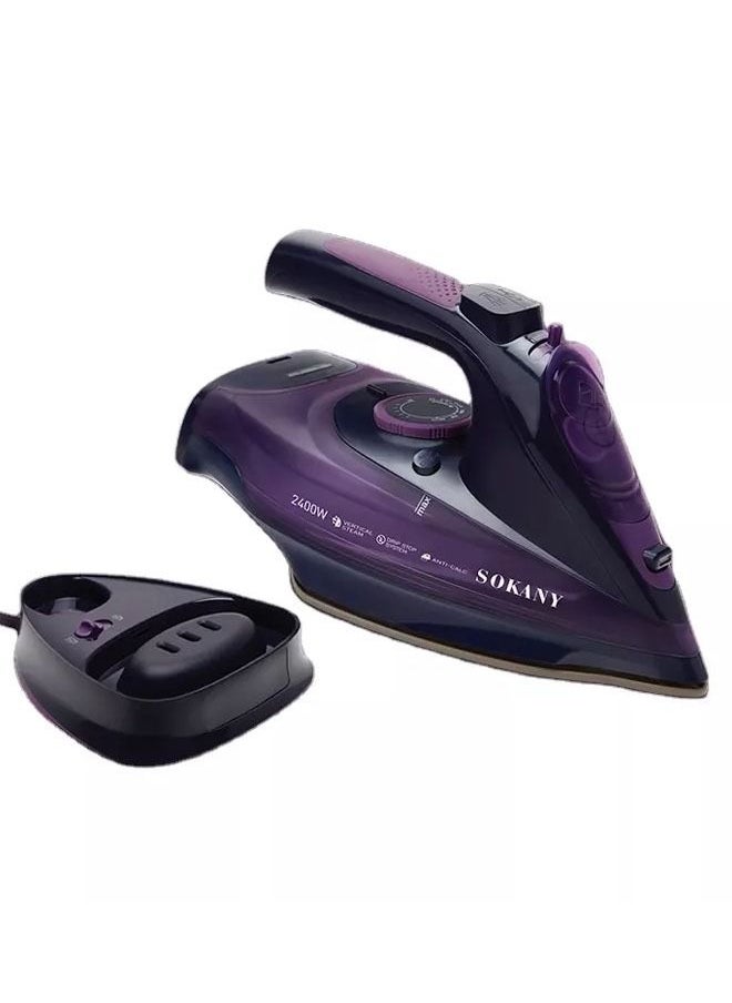 sokany - Cordless Steam Iron with Non-Stick Soleplate/Self Clean Function - Image 1