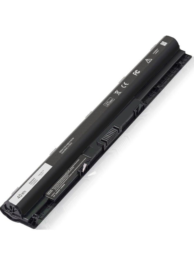 بطارية بقدرة 40 وات/ساعة (طرازات M5Y1K وHD4J0) متوافقة مع أجهزة Dell Inspiron (سلسلة 15: 3551، 3552، 3558، 5558، 5559؛ سلسلة 14: 3451، 3452، 3458؛ سلسلة 17: 5755، 5756، 5758، 5759؛ وطرازات INS14UD-1328W و1528B وVostro 3458 و3558 وGXVJ3 وVN3N0 و991XP وM5YIK و453-BBBQ وP60G). - Image 1