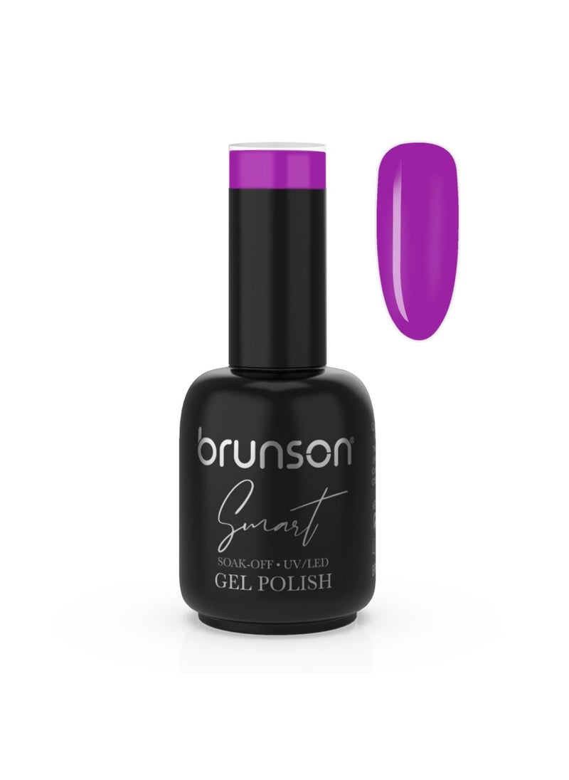 brunson - Smart Gel Nail Polish UV/LED Gel Nail Polish Soak Off Nail Gel High Shine Gel Nail Polish Manicure Gel BSM046 - Image 1