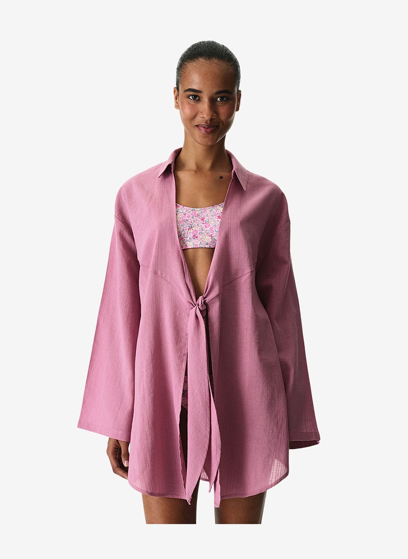 Penti Women Sienna Long Sleeve Rose/Pink Shirt - Image 1