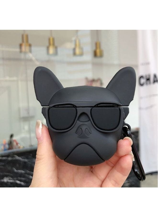 Generic - Dog Face Shaped Protective Case For Apple AirPods Pro - Image 1