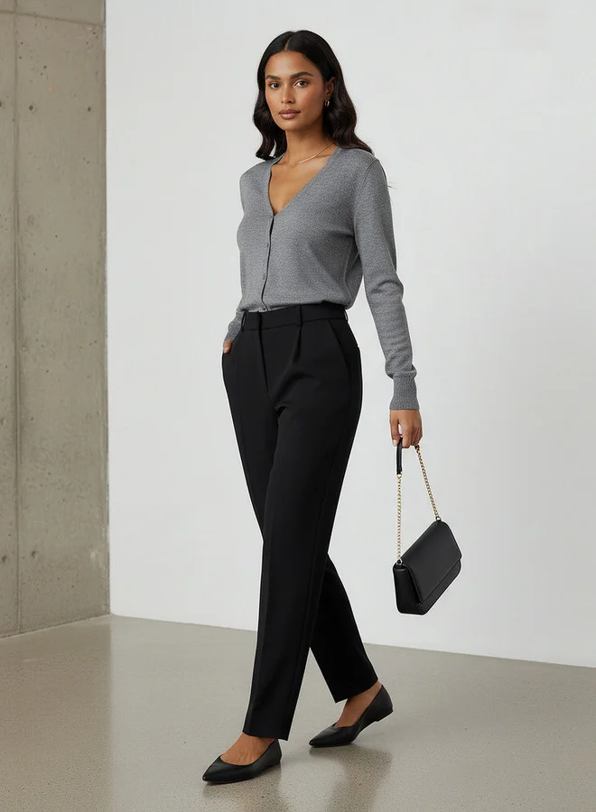 تواكستريمز 2Xtremz Textured V-neck Tricot Cardigan