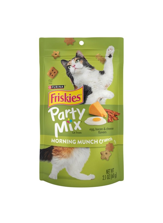 فريسكس مكافآت القطط Purina Friskies Party Mix Morning Munch Crunch - كيس 2.1 أونصة  - Image 1