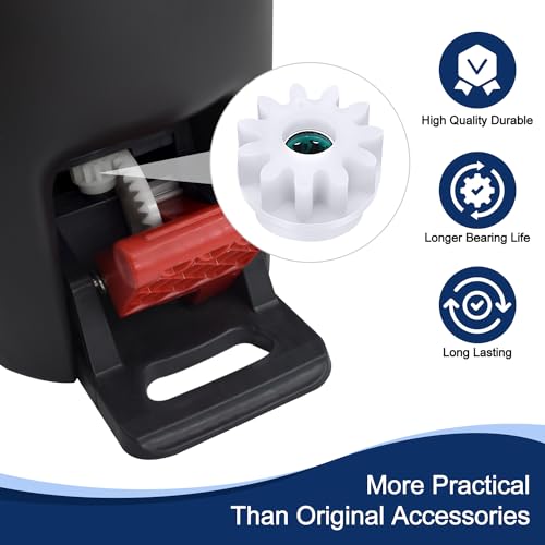 GFRED 2 Pcs Easy Mop Pedal Broom Spin Mop Replacement One Way Clutch Bearing Bucket Gear Sprockets Repair Compatiable with Oceda Vilida and Market 90 Spin Mop System 2 Pcs Bearing Bucket Gears - Image 5