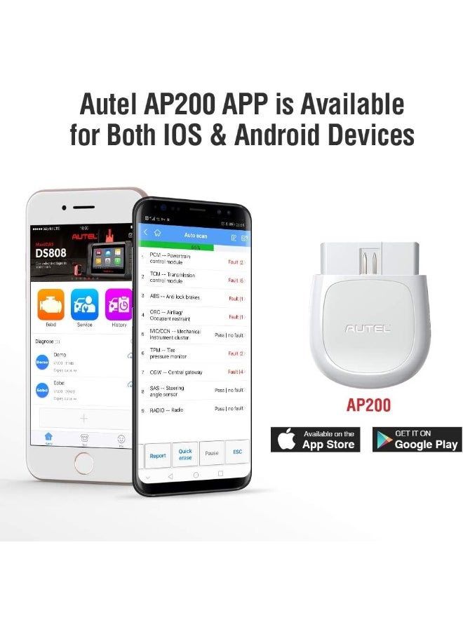 Autel Autel AP200 Bluetooth OBD2 Scanner  - Image 2