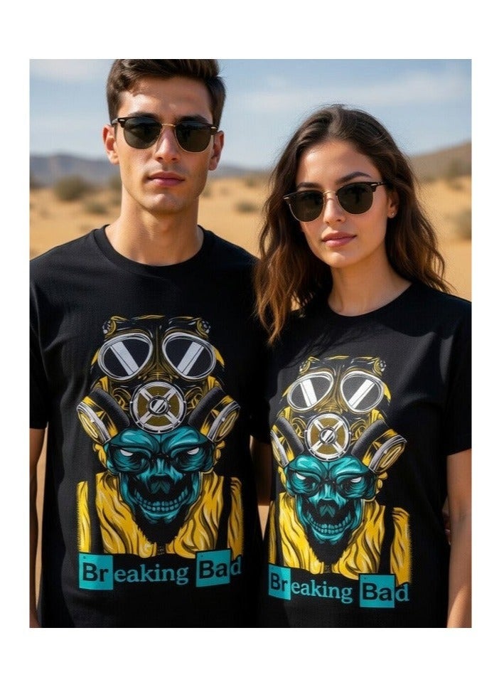 Dirty Lizard Black printed t-shirt with Street wear image 100% cotton 13 - Image 1