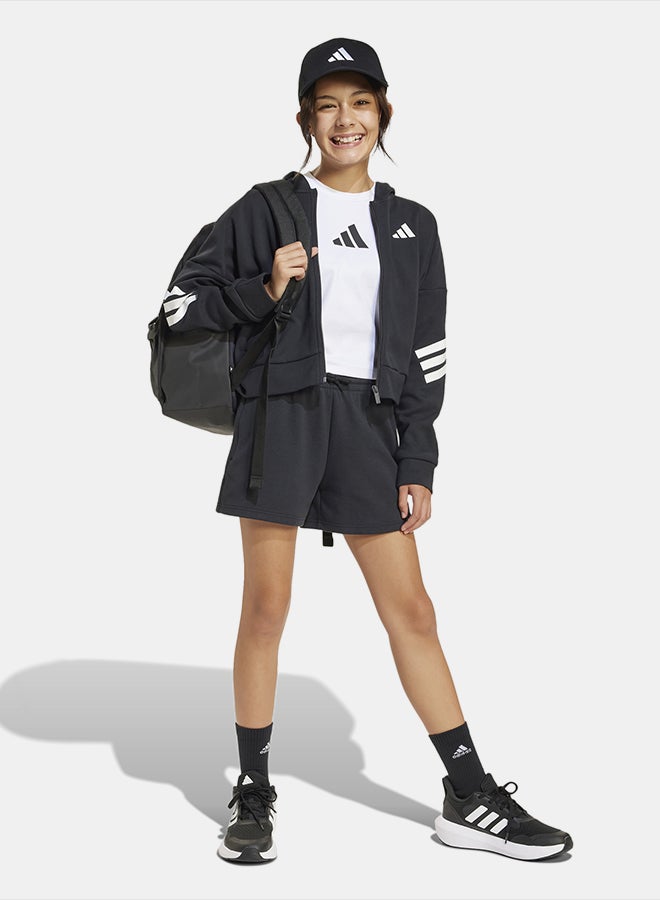 Adidas Future Icons 3-Stripes Full-Zip Hooded Track Jacket Kids - Image 1