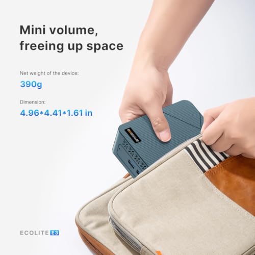 BOSGAME Mini PC E3, Intel Twin Lake N150 Mini Computers Full-Featured USB-C, 16GB DDR4 RAM, 512GB NVMe SSD, 4K Triple Display, 2.5G Gigabit Ethernet Desktop Computers for Office Business - Image 2