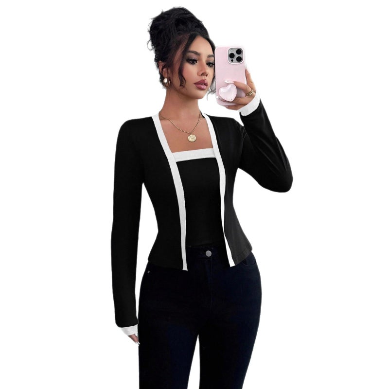 تيشيرت نسائي محبوك - Image 5