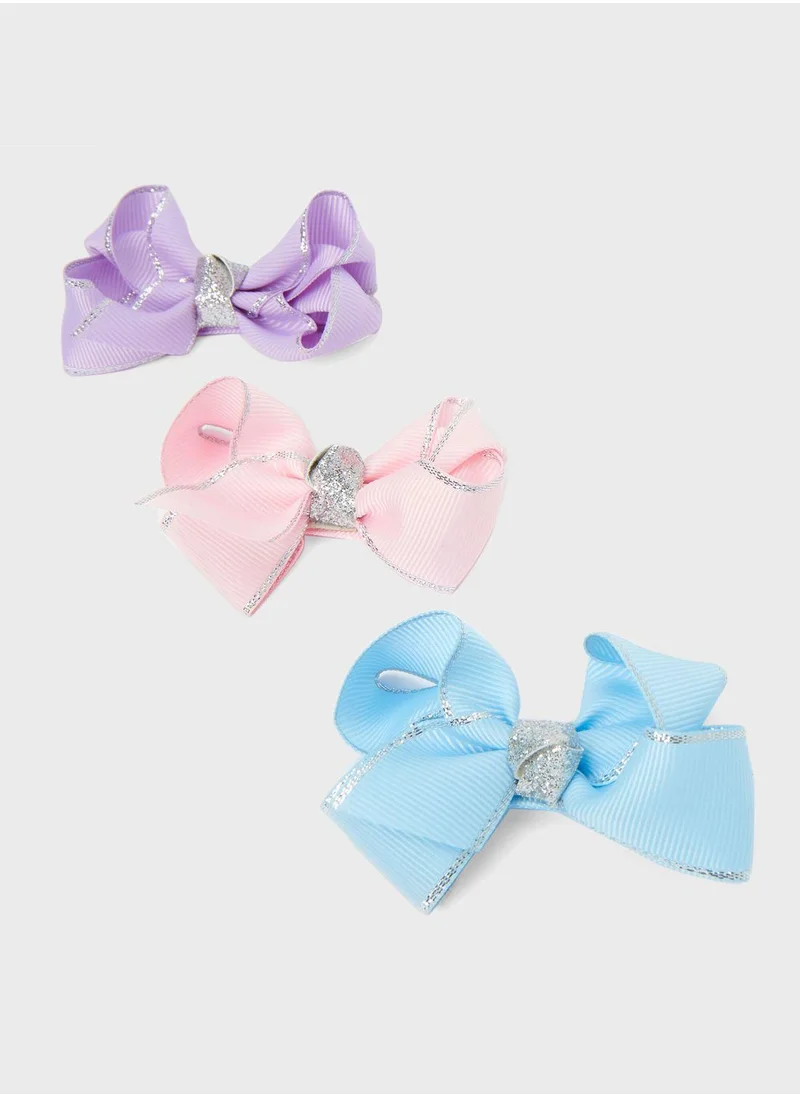 Claires Kids 3 Pack Loopy Pastel Headband