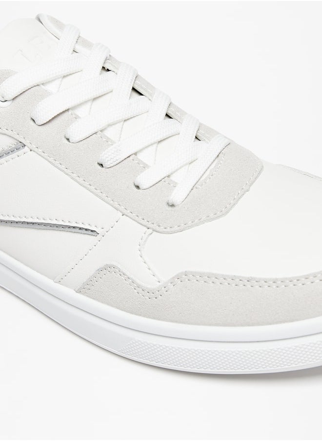 LBL by Shoexpress Men Solid Low Ankle Sneakers with Lace-Up Closure  - Image 5