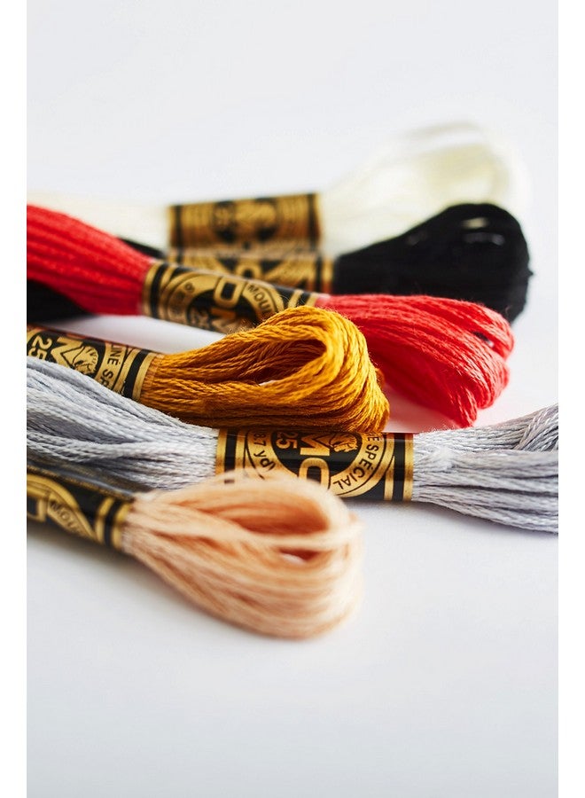 DMC 117307 Six Strand Embroidery Cotton Floss Lemon 8.7Yard - Image 3