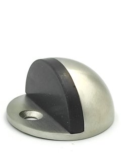 Generic Stainless Steel Half Moon Oval Floor Door Stop  - Image 2
