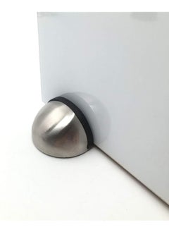 Generic Stainless Steel Half Moon Oval Floor Door Stop  - Image 5
