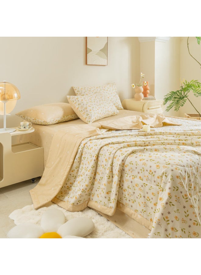Red Bean Hongdou Class A Summer Quilt, 100% Xinjiang Cotton, Air Conditioning Quilt, Summer Cool Quilt, 200*230cm, Spring - Image 2