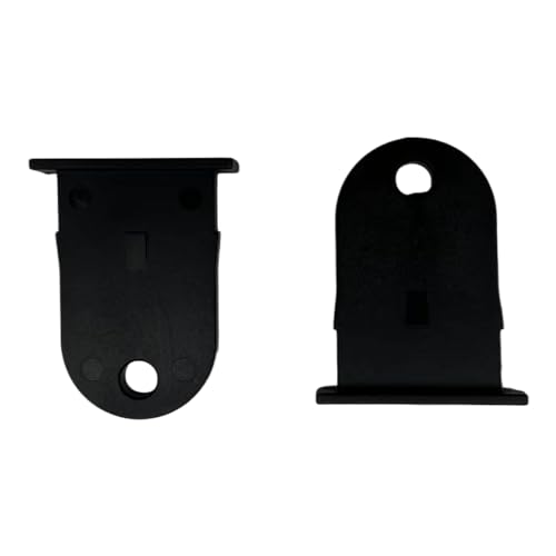KDFUHRUI Outdoor Resin Shed Hasp Latch Replacement, for Rubbermaid Resin Shed Latch (2 pcs) - Image 1