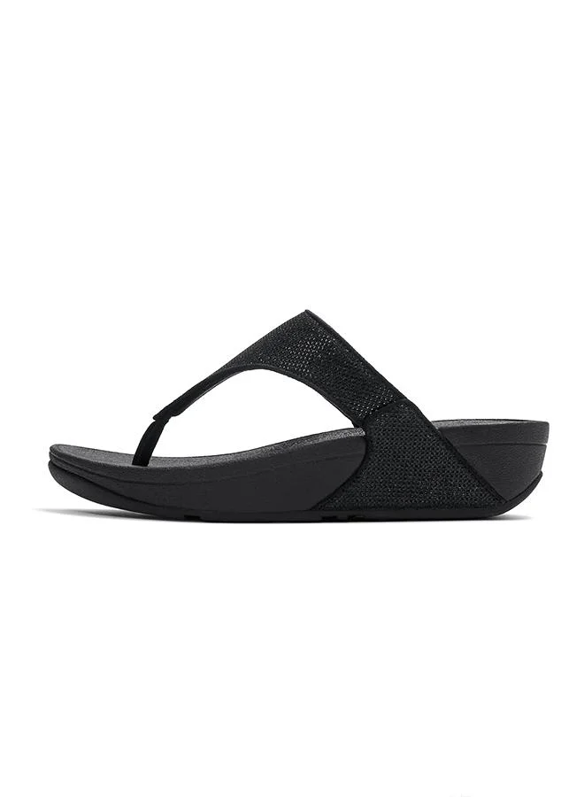 فيت فلوب LULU SHIMMERGLITZ TOE-POST SANDALS
