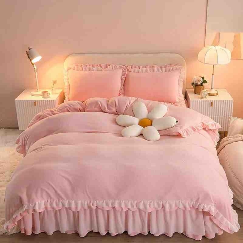 Ayzen Home Frilly Duvet Cover 