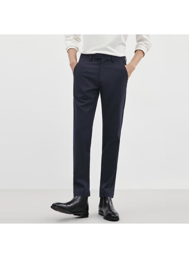 Septwolves Casual Pants For Men, Autumn Trousers, Versatile Loose Straight-leg Pants For Young Men, Business Fashionable All-match Menswear - Image 1
