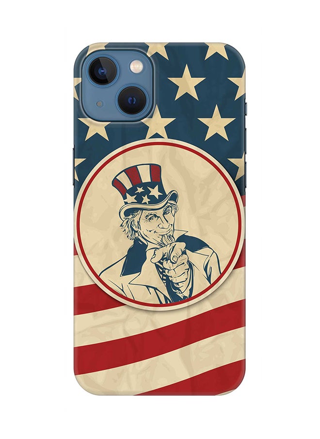 Stylizedd Case for Apple iPhone 14 Plus Case Slim Snap Classic Series Mobile Cover Hard PC Shield Matte Finish Print - We Want You 