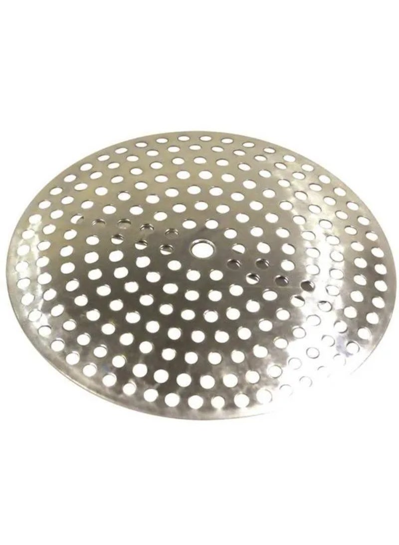 Plumb Pak Aluminium Drain Protector Sink Strainer with Clip Silver 3inch 3083771