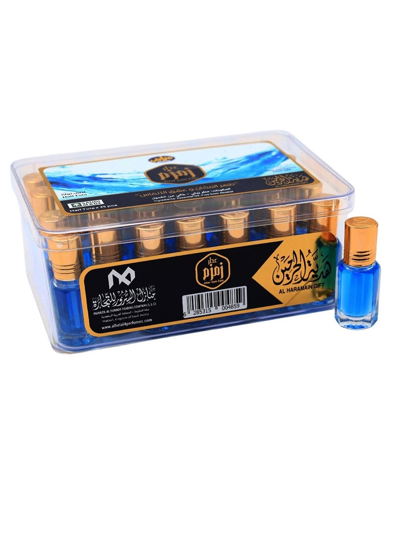 MARAHIB ZAM ZAM Perfume Oil Half Tola 35 PCS