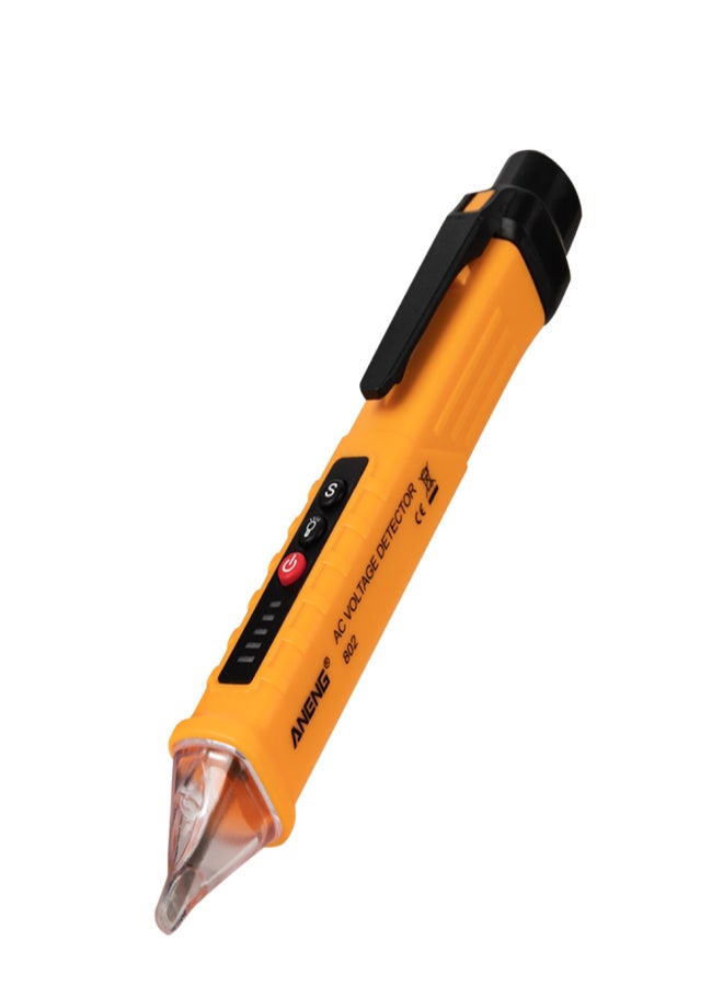ANENG ANENG VD802 Non-contact AC Voltage Detector Tester Meter 12V-1000v Pen Style Electric Indicator LED Outlet Voltage Dectetor Sensor Wit - Image 1