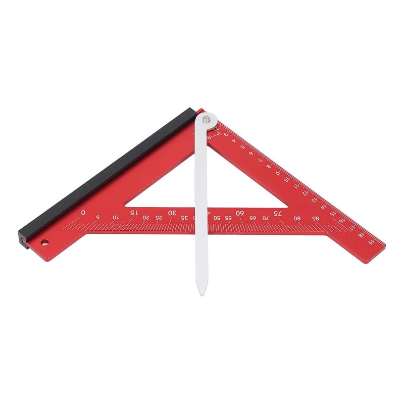 Professional Aluminum Alloy Carpenter Square 90 Degree Angle Finder Framing Tool Lightweight Durable - Image 5