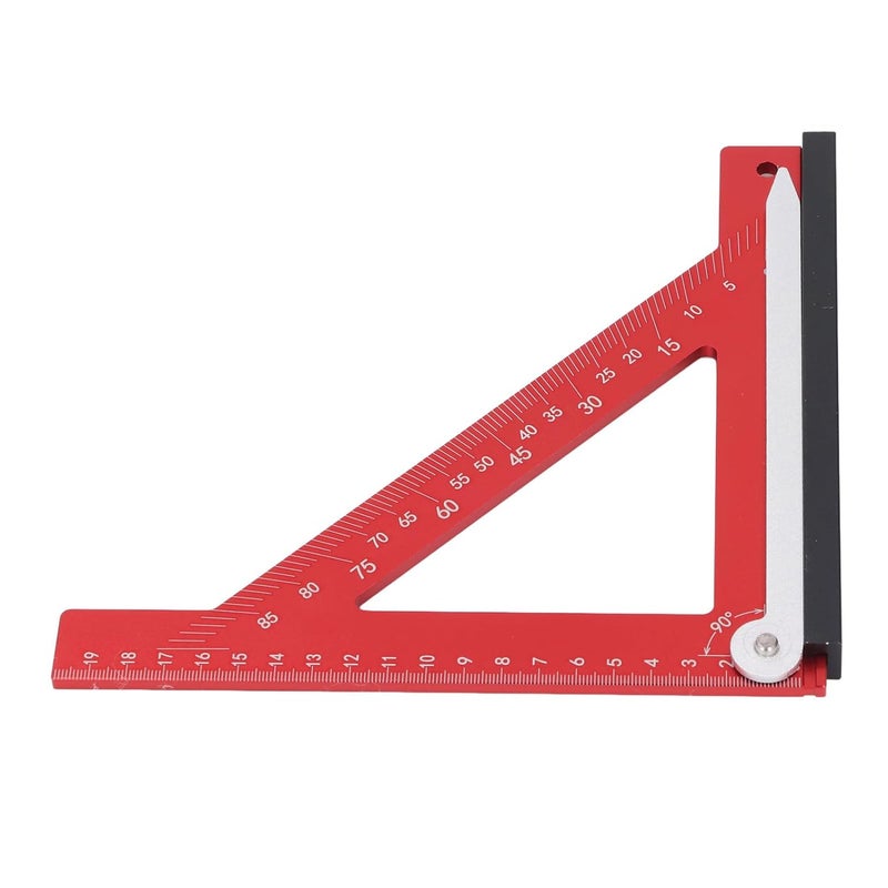Professional Aluminum Alloy Carpenter Square 90 Degree Angle Finder Framing Tool Lightweight Durable - Image 4