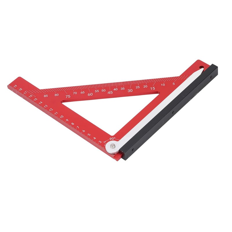 Professional Aluminum Alloy Carpenter Square 90 Degree Angle Finder Framing Tool Lightweight Durable - Image 3