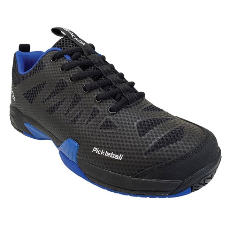 ACACIA Unisex-Adult PROSHOT II Pickleball Shoes, Black/Royal, 6.5 - Image 1
