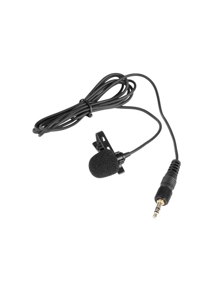 سارامونيك ميكروفون لافالير Saramonic بموصل 3.5 مم من النوع القابل للقفل