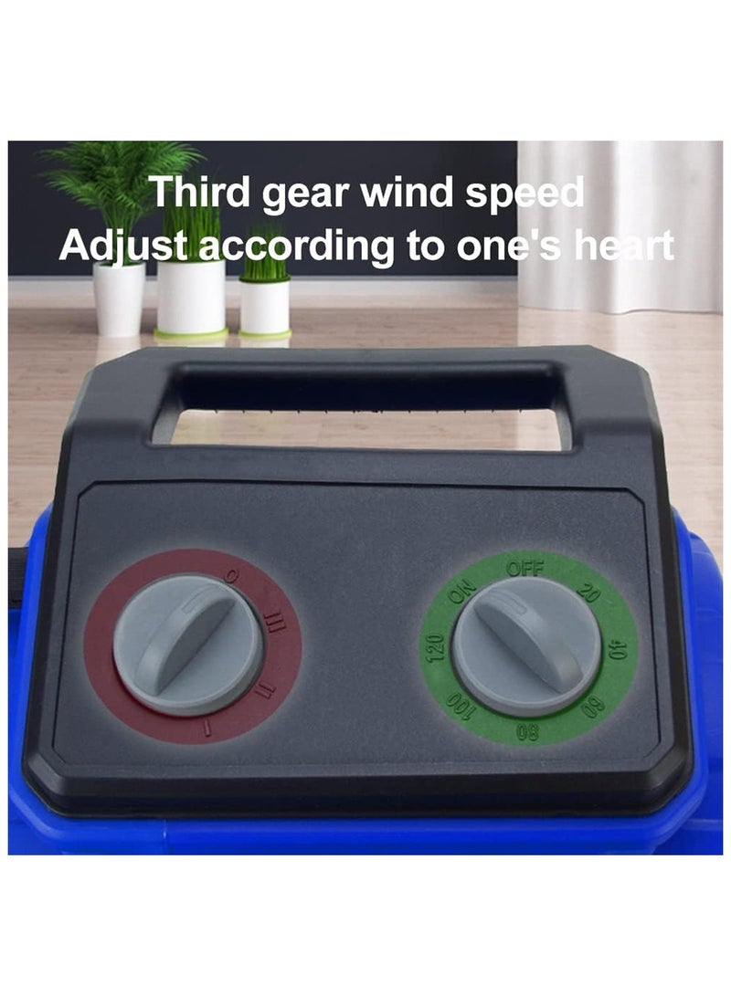 Cool Baby COOLBABY Home 300W Small Floor Blow Dryer 3 Speed Mini Mighty Centrifugal Air Mover Dryer Utility Blower Fan  - Image 4