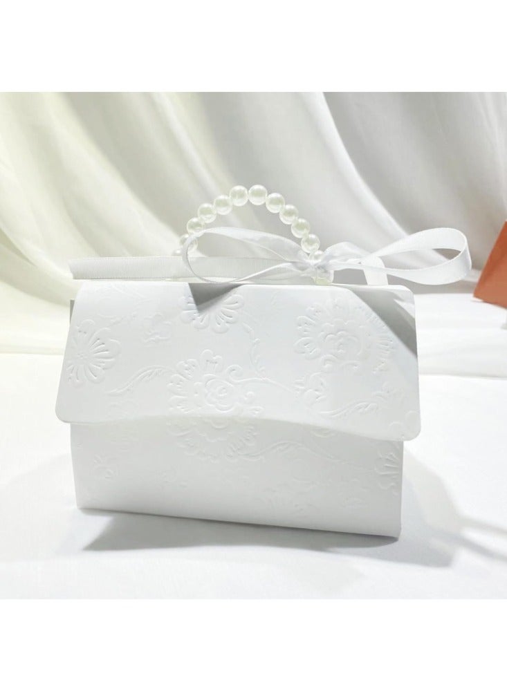 5-Piece Customizable Wedding Favor Gift Box- White - Image 3
