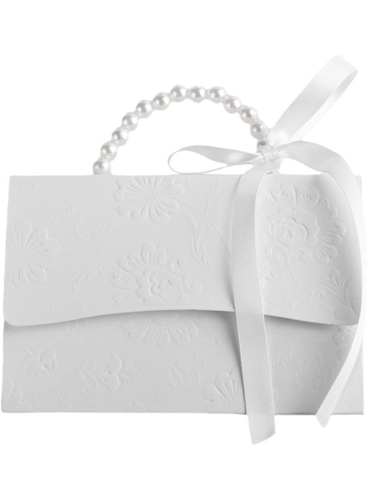 5-Piece Customizable Wedding Favor Gift Box- White - Image 2