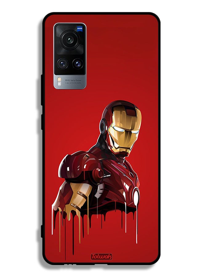 Tolwak Vivo X60 Protective Case Cover Iron Man Art - Image 2