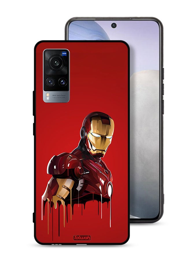Tolwak Vivo X60 Protective Case Cover Iron Man Art - Image 1