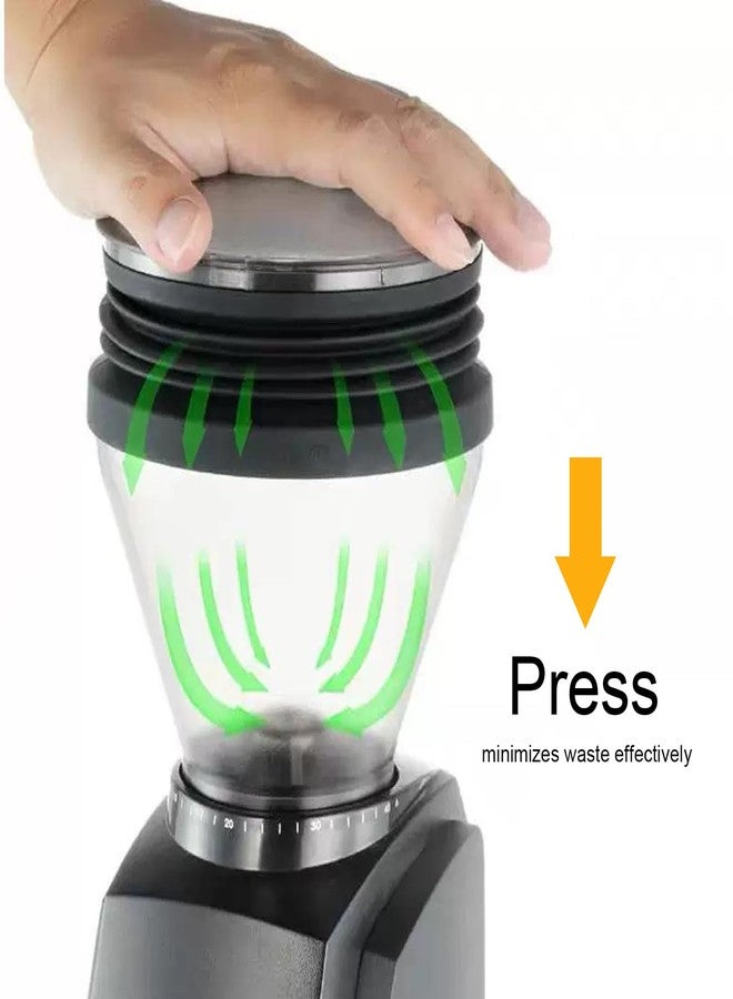 CHEOTIME Silicone Single Dose Hopper Bellow, Coffee Grinder Silicone Bellow Replacement for Baratza Encore Baratza Encore ESP for Baratza Virtuosa+ Reduce Coffee Grinds Retention - Image 5