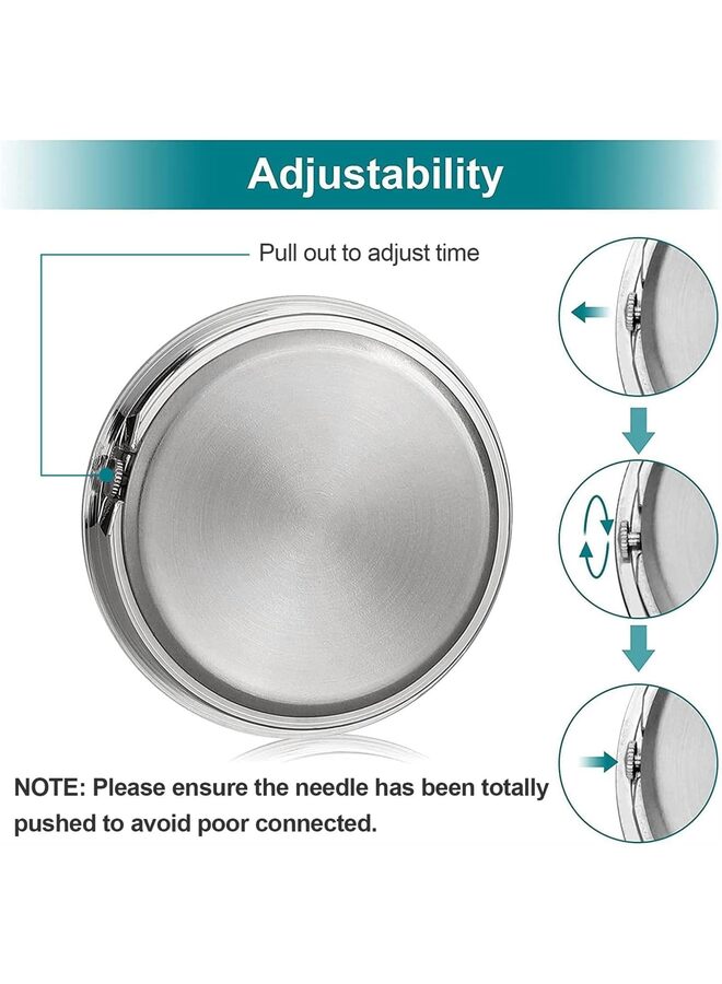 Car Clocks for Dash - Glow in The Dark Car Dashboard Watch,Quartz Dashboard Watch, Automotive Replacement Clocks, Stick On Clock for, for Home, Truck - Image 4