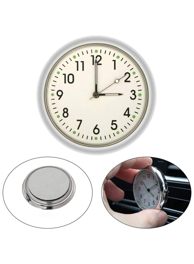 Car Clocks for Dash - Glow in The Dark Car Dashboard Watch,Quartz Dashboard Watch, Automotive Replacement Clocks, Stick On Clock for, for Home, Truck - Image 1