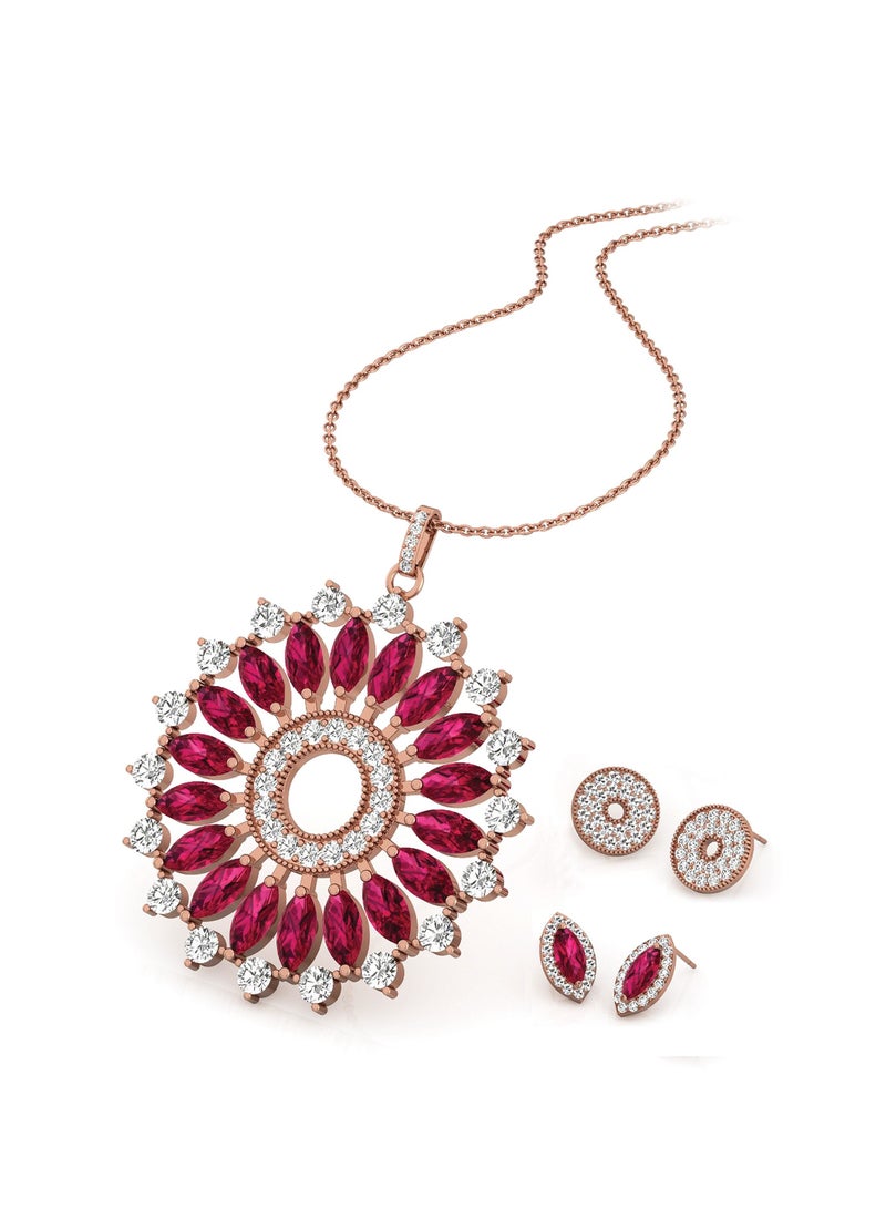 Ruby Jewelry Set - Image 2
